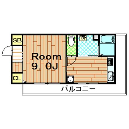 オリバーマンションの物件間取画像